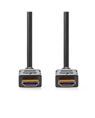 NEDIS CABO HDMI 1MT PRETO - CVGB34060BK10 NEDIS CABO HDMI 1MT PRETO - CVGB34060BK10
