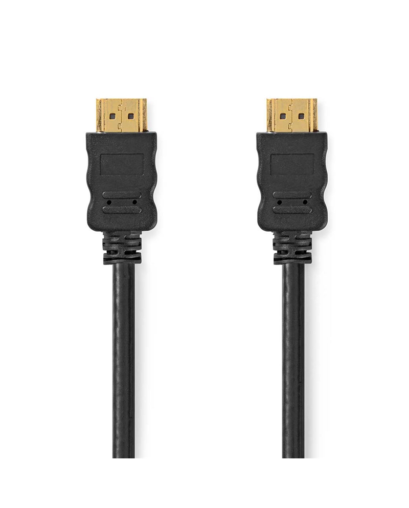 NEDIS CABO HDMI 1MT PRETO #1 - CVGB34060BK10 NEDIS CABO HDMI 1MT PRETO #1 - CVGB34060BK10