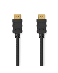 NEDIS CABO HDMI 1MT PRETO #1 - CVGB34060BK10 NEDIS CABO HDMI 1MT PRETO #1 - CVGB34060BK10