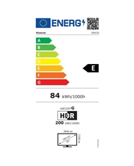 HISENSE QLED 65" 4K UHD SMARTTV 3HDMI 2USB E - 65A7Q