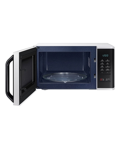 SAMSUNG MICROONDAS 23LT 800W S/GRILL BRANCO/PRETO #1 - MS23K3513AWEC SAMSUNG MICROONDAS 23LT 800W S/GRILL BRANCO/PRETO #1 - MS23K3513AWEC