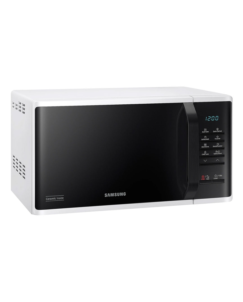 SAMSUNG MICROONDAS 23LT 800W S/GRILL BRANCO/PRETO #3 - MS23K3513AWEC