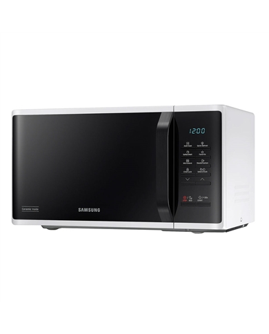 SAMSUNG MICROONDAS 23LT 800W S/GRILL BRANCO/PRETO #5 - MS23K3513AWEC SAMSUNG MICROONDAS 23LT 800W S/GRILL BRANCO/PRETO #5 - MS23K3513AWEC
