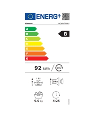 SIEMENS SECADOR ROUPA 9KG BOMBA CALOR B #3 - WQ46H2B0ES