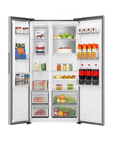 HISENSE SIDE BY SIDE 1786X911X600 527LT LOOK INOX E HISENSE SIDE BY SIDE 1786X911X600 527LT LOOK INOX E