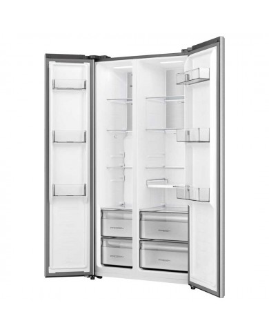 HISENSE SIDE BY SIDE 1786X911X600 527LT LOOK INOX E HISENSE SIDE BY SIDE 1786X911X600 527LT LOOK INOX E