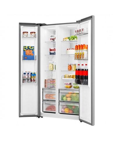 HISENSE SIDE BY SIDE 1786X911X600 527LT LOOK INOX E HISENSE SIDE BY SIDE 1786X911X600 527LT LOOK INOX E