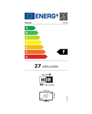 HISENSE QLED 32" FHD SMARTTV 2HDMI 1USB F - 32A5Q