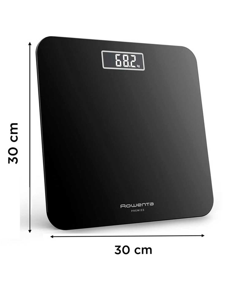 ROWENTA BALANÇA WC 160KG VIDRO PRETO #1 - BS1800V0