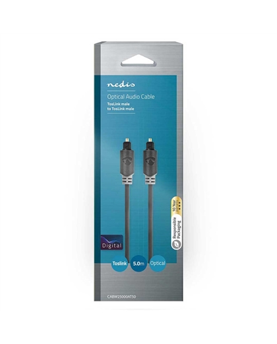 NEDIS CABO AUDIO M/M 5MT - CABW25000AT50 NEDIS CABO AUDIO M/M 5MT - CABW25000AT50
