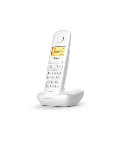 GIGASET TELEFONE S/FIOS BRANCO - A170BRANCO GIGASET TELEFONE S/FIOS BRANCO - A170BRANCO