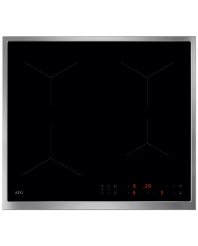 AEG PLACA INDUÇAO 60CM POWERBOOST ARO INOX - TN64IA00XB