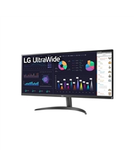 LG MONITOR 34" IPS FULL HD PRETO ULTRAWIDE - 34WQ500B