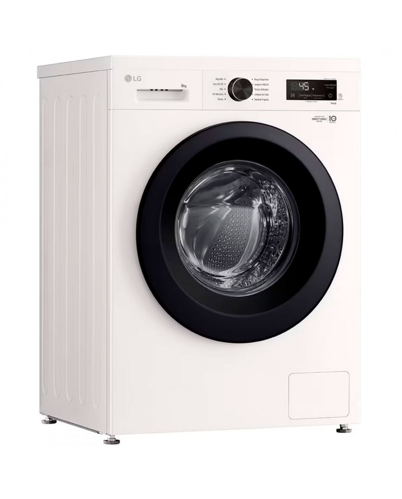 LG MAQUINA ROUPA 8KG 1400RT AI DD STEAM A