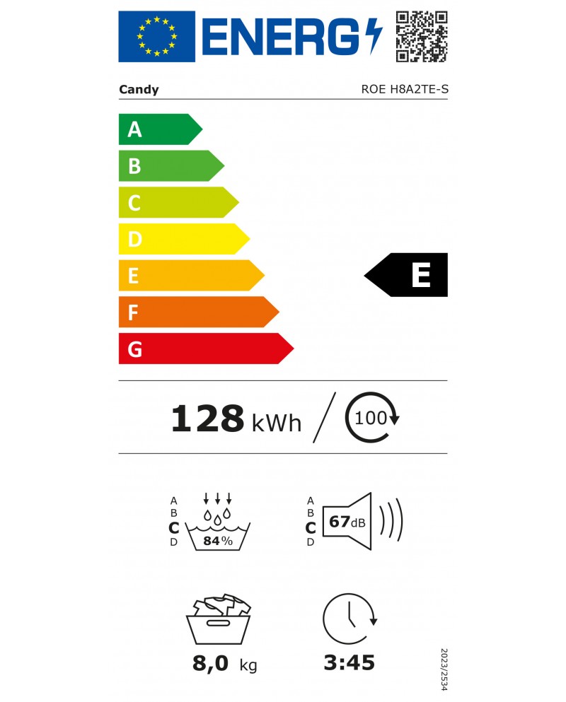 CANDY SECADOR ROUPA 8KG BOMBA DE CALOR A++ CANDY SECADOR ROUPA 8KG BOMBA DE CALOR A++