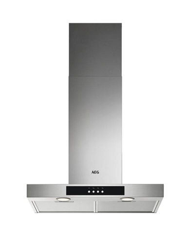 AEG CHAMINE PAREDE 60CM 600m3/h VIDRO PRETO/INOX C - DBB3651M AEG CHAMINE PAREDE 60CM 600m3/h VIDRO PRETO/INOX C - DBB3651M