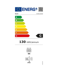 BOSCH CAVE VINHO 818X598X581MT 108LT 44 GARRAFAS G #1 - KUW21AHG0