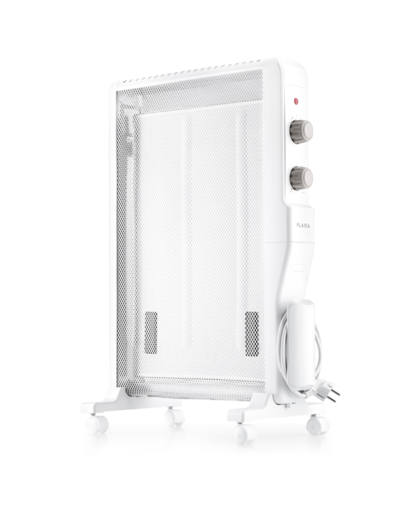 FLAMA RADIADOR MICA 1500W TERMOSTATO REGULAVEL BRANCO #4 - 2331FL