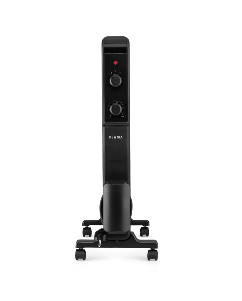 FLAMA RADIADOR MICA 2000W TERMOSTATO REGULAVEL PRETO #4 - 2336FL