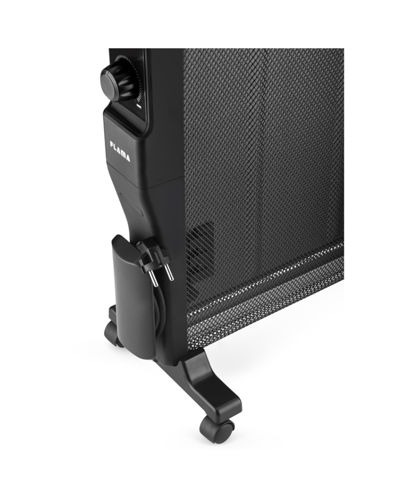 FLAMA RADIADOR MICA 2000W TERMOSTATO REGULAVEL PRETO #2 - 2336FL