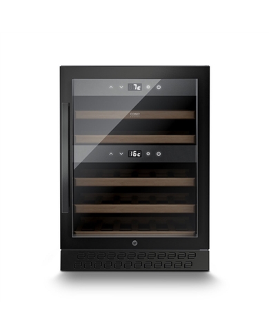 CASO CAVE VINHO 40 GARRAFAS 2 TEMP WIFI PRETO G - D773G CASO CAVE VINHO 40 GARRAFAS 2 TEMP WIFI PRETO G - D773G