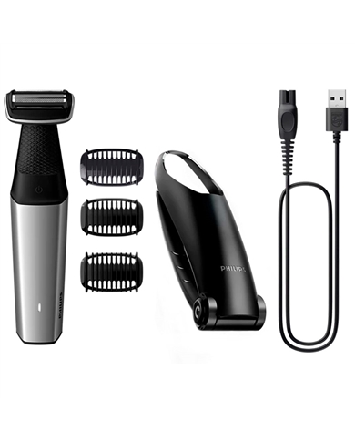 PHILIPS APARADOR PARA CORPO E VIRILHA A PROVA DE AGUA - BG502115 PHILIPS APARADOR PARA CORPO E VIRILHA A PROVA DE AGUA - BG502115