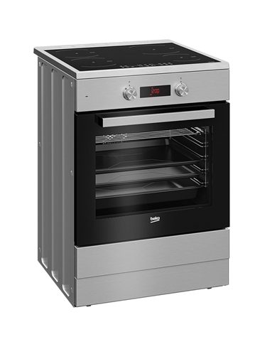 BEKO FOGAO 60X60CM PLACA INDUÇAO 4ZONAS FORNO MULTIF INOX A #1 - FSM89302GXS BEKO FOGAO 60X60CM PLACA INDUÇAO 4ZONAS FORNO MULTIF INOX A #1 - FSM89302GXS