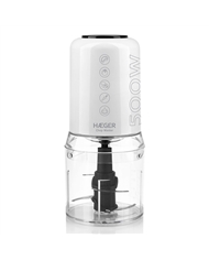 HAEGER PICADORA 500W CAPACIDADE 200GR LAMINA AÇO INOX BRANCA - CH50W008A