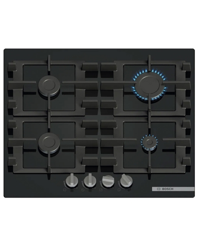 BOSCH PLACA 60CMS 4GAS VIDRO PRETO COMANDOS FRONTAIS - PNP6B6K40 BOSCH PLACA 60CMS 4GAS VIDRO PRETO COMANDOS FRONTAIS - PNP6B6K40