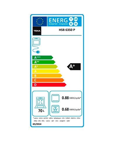 TEKA FORNO 70LT MULTIF 8 FUNÇOES PIROLITICO INOX A+ #1 - HSB6350PSS TEKA FORNO 70LT MULTIF 8 FUNÇOES PIROLITICO INOX A+ #1 - HSB6350PSS