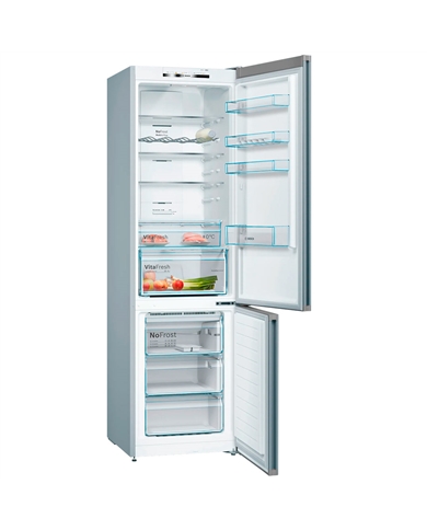 BOSCH COMBINADO 186x0,60x0,66MT 326LT NF PT INOX E #2 - KGN36VIED BOSCH COMBINADO 186x0,60x0,66MT 326LT NF PT INOX E #2 - KGN36VIED