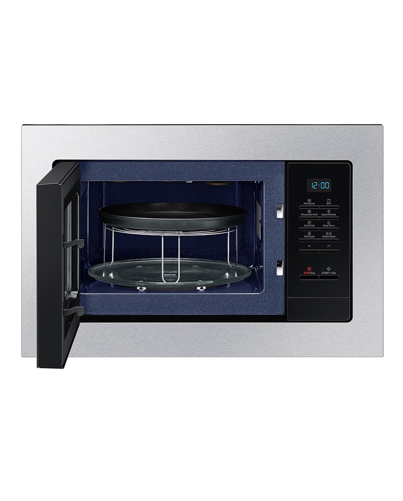 SAMSUNG MICROONDAS INTEG 23LT 800W GRILL 1100W PRETO #3 - MG23A7013CT