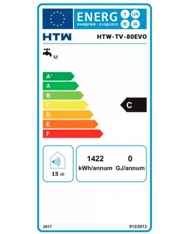 HTW TERMOACUMULADOR 80LT ELETRICO VERTICAL EVOLUTION