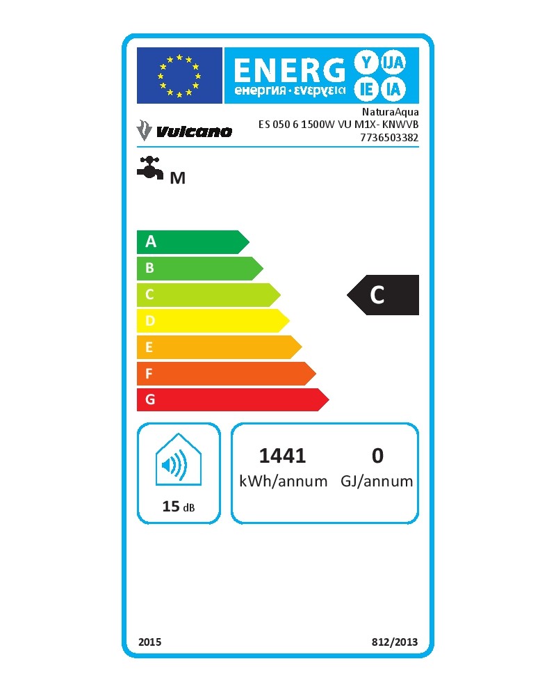 VULCANO TERMOACUMULADOR 50LT 1,5KW NATURA AQUA C VULCANO TERMOACUMULADOR 50LT 1,5KW NATURA AQUA C