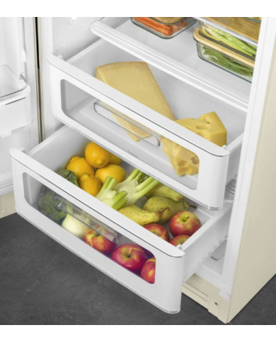 SMEG FRIGORIFICO 1PT 1530X601X728MT ESQ CREME C SMEG FRIGORIFICO 1PT 1530X601X728MT ESQ CREME C
