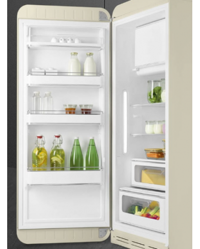 SMEG FRIGORIFICO 1PT 1530X601X728MT ESQ CREME C SMEG FRIGORIFICO 1PT 1530X601X728MT ESQ CREME C