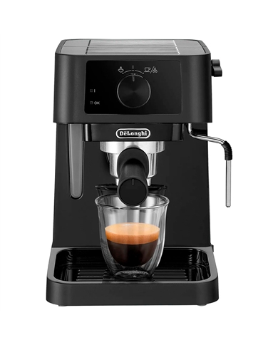 DELONGHI MAQUINA CAFE EXPRESSO 15BAR STILOSA MATE BRILHANTE - EC230BK