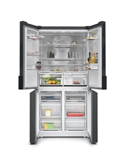 SIEMENS SIDE BY SIDE 1,83X0,91X0,73MT 605LT NF BLACK IX #1 - KF96NAXEA