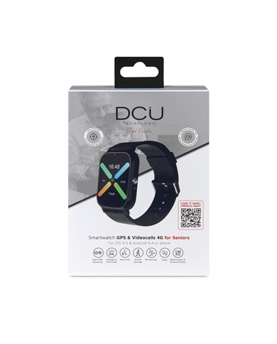 DCU SMARTWATCH SENIOR GPS E CHAMADAS VIDEO 4G CX PRETO #1 - 34159040