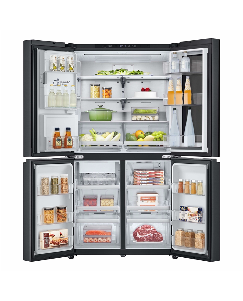 LG SIDE BY SIDE 4PT 1972X914X729MT 705LT NF PRETO E #3 - GMG960EVEE