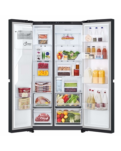 LG SIDE BY SIDE 1790x913x620MT 641LT DAG NF S/CAN PRETO E #2 - GSLC41EPPE