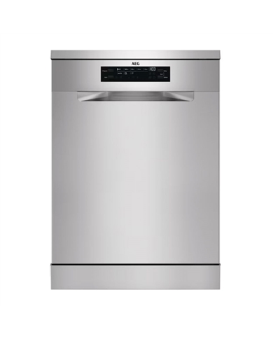AEG MAQUINA LOUÇA 8PROG 13TALHERES INOX C - FFB64617ZM