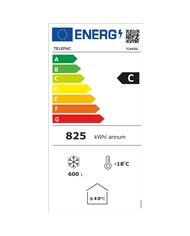 TELEFAC ARCA HORIZONTAL 600LT 840X1,899X743MT AxLxP C - TCA626L