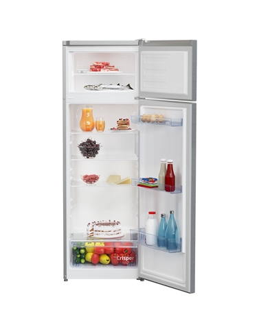 BEKO FRIGORIFICO 2PT 1,606X0,54X0,574MT 280LT SILVER E #2 - RDSA280K40SN