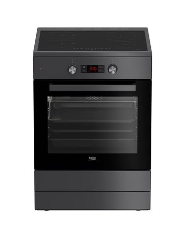 BEKO FOGAO 60X60CM PLACA INDUÇAO 4ZONAS FORNO MULTIF INOX A - FSM89301GA