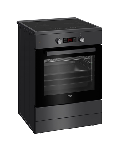 BEKO FOGAO 60X60CM PLACA INDUÇAO 4ZONAS FORNO MULTIF INOX A #1 - FSM89301GA