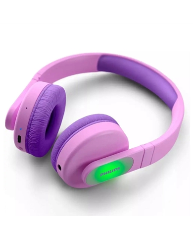 PHILIPS AUSCULTADORES S/FIOS ON EAR PARA CRIANÇAS - TAK4206PK00