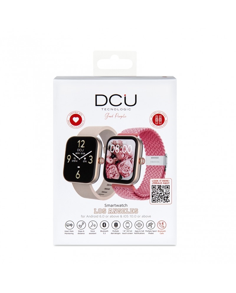 DCU SMARTWATCH ANGELES BLUETOOTH ROSA #3 - 34157064