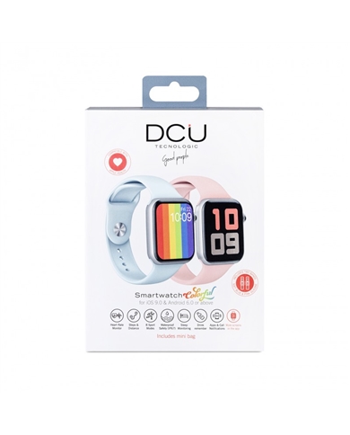 DCU SMARTWATCH COLORFUL ROSA E AZUL CELESTE #2 - 34157048