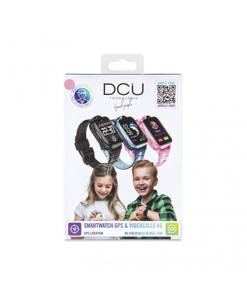 DCU SMARTWATCH INFANTIL C/ VIDEOCHAMADAS 4G ROSA #1 - 34159032